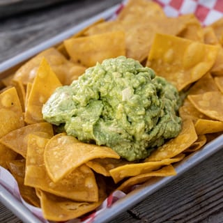 4 oz of Guacamole & Chips