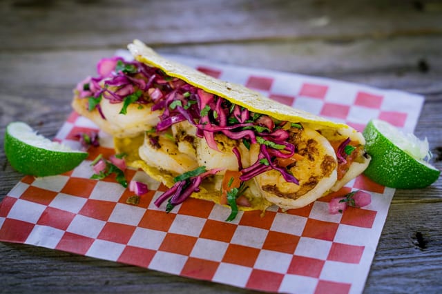 Tacos De Camaron.