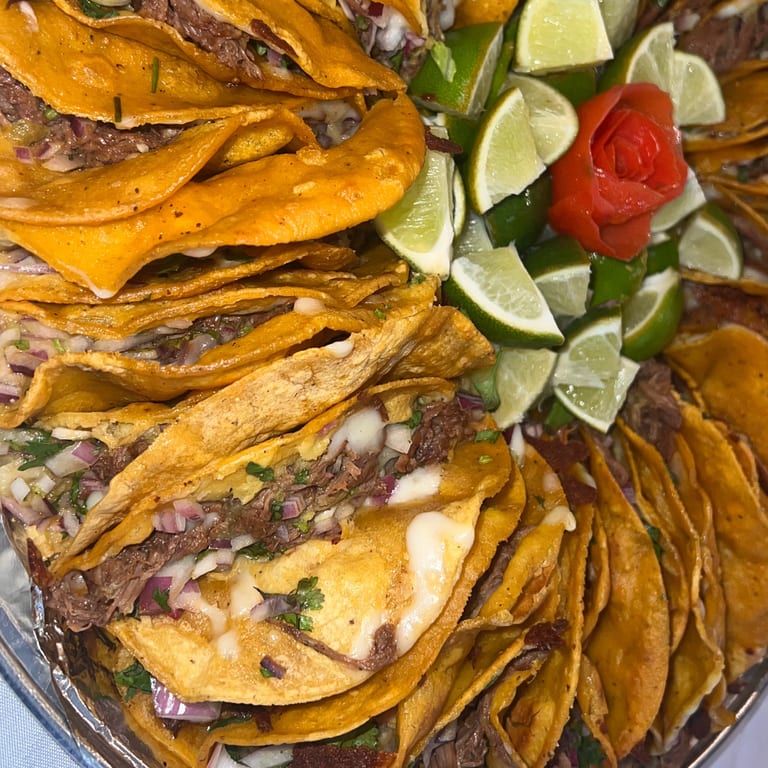 Delicious Birria Tacos Await